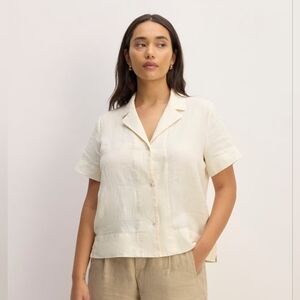 Everlane Linen Notch Shirt